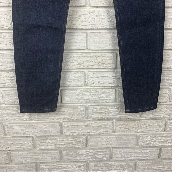 Everlane The Mid-Rise Skinny Jean 24 Ankle in Deep Indigo - Picture 6 of 9